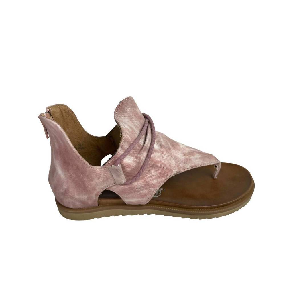 NEW VERY G women's dusk sandals in blush